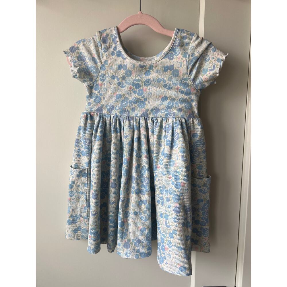 Sweet Honey Floral Dress 5 5Y